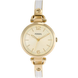 Cinturino per orologio Fossil ES3260 Acciaio inossidabile Placcato oro 8mm